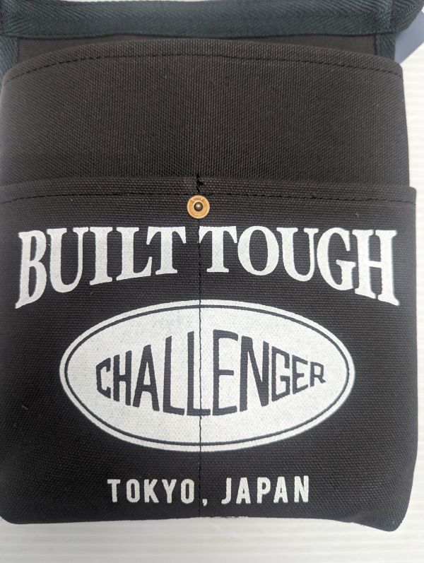 A221-231111-143【美品】CHALLENGER チャレンジャー MECHANIC BAG　メカニックバッグ ブラック_画像2