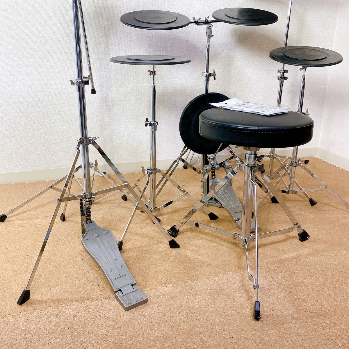 perfk 打楽器用ドラムシンバルミュートハイハット練習用サイレンサー