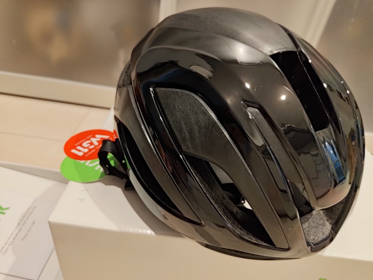 新品 KASK ELEMENTO ヘルメット カスク エレメント Lサイズブラックロードバイク