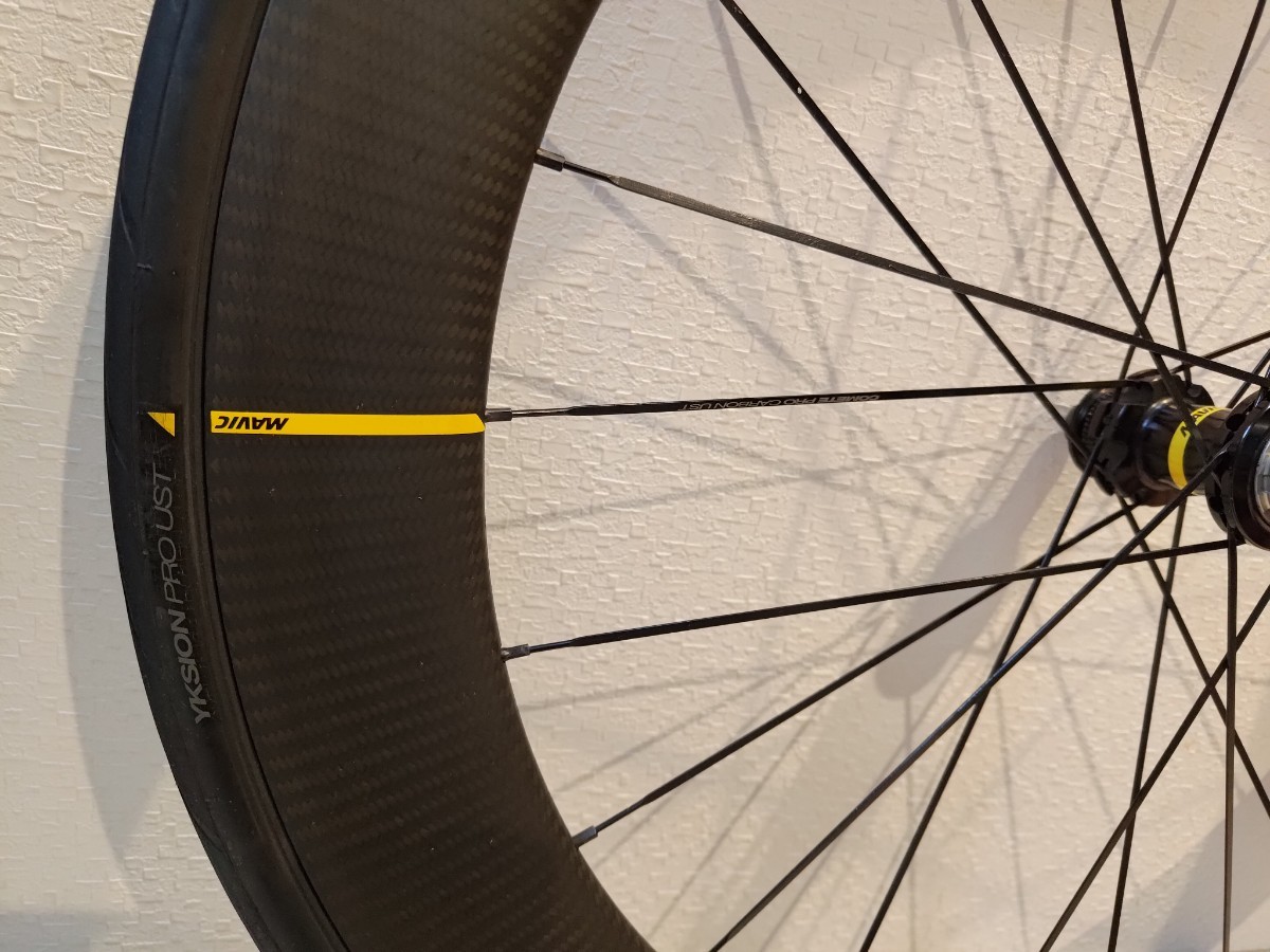 MAVIC マビック COMETE PRO CARBON UST DISチューブレスロードバイク ホイール ディープホイール クリンチャー チューブレス シマノ