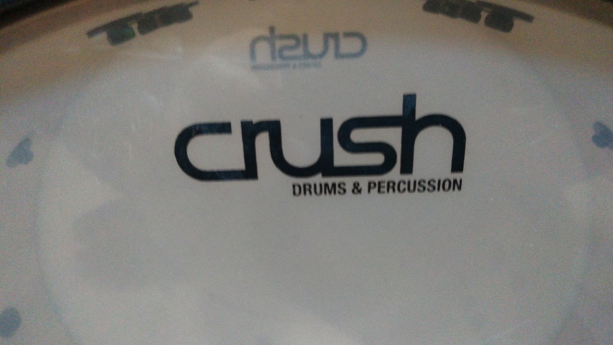 Crush Drums&PERCUSSION クラッシュ スネアドラム ブルー青色 現状品 ドラム パーカッション_画像9