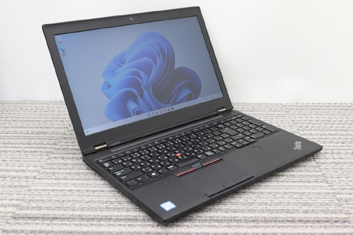 N1101◎1円【i7第7世代】lenovo / ThinkPad P51 / CPU：core i7-7700HQ@2.80GHz /メモリ：16GB / HDD：1TB[OS] HDD：1TB / Windows11 Pro_画像1