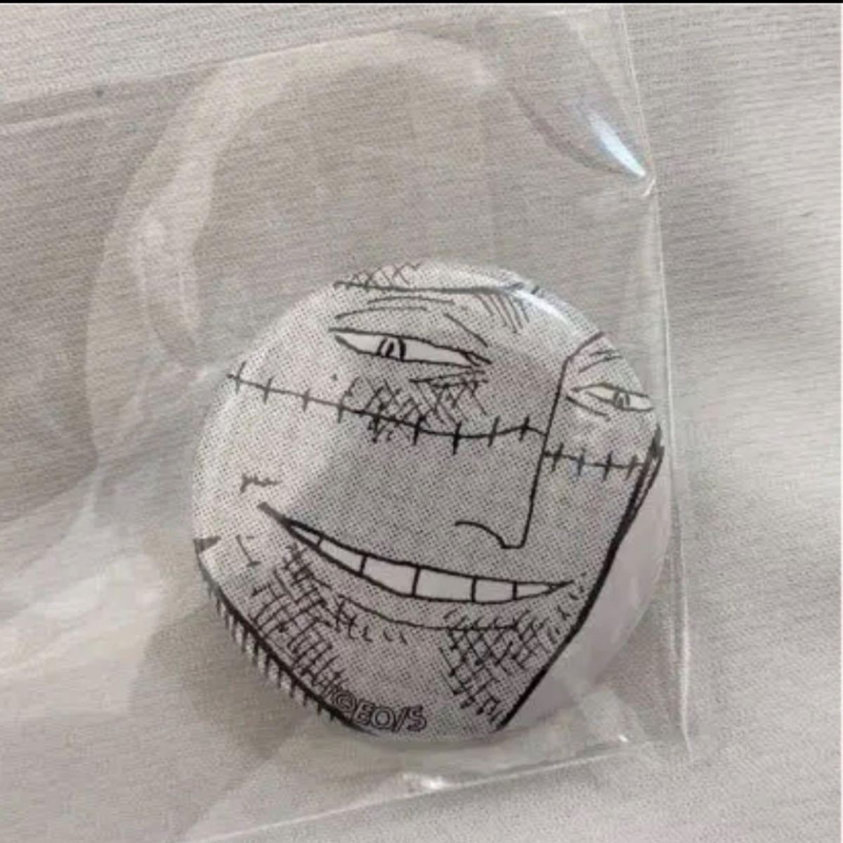 ワンピース ONE PIECE ALL FACES 缶バッジ クロコダイル