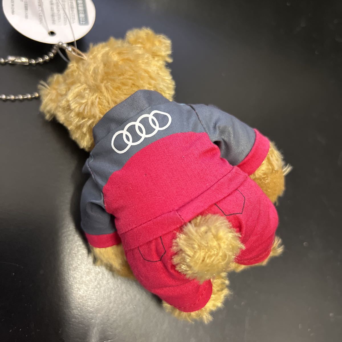 未使用★Audi アウディ クマ ベア くま キーホルダー ぬいぐるみ 純正 正規品★つなぎ＆スパナの画像4