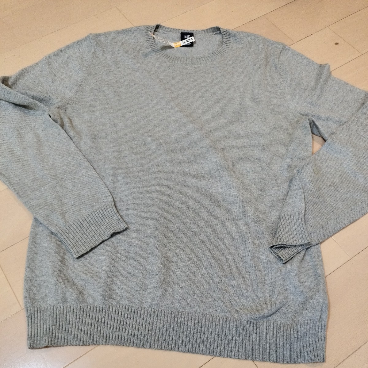 GAP　カシミヤ混　クルーネックセーター　Sサイズ　_画像1