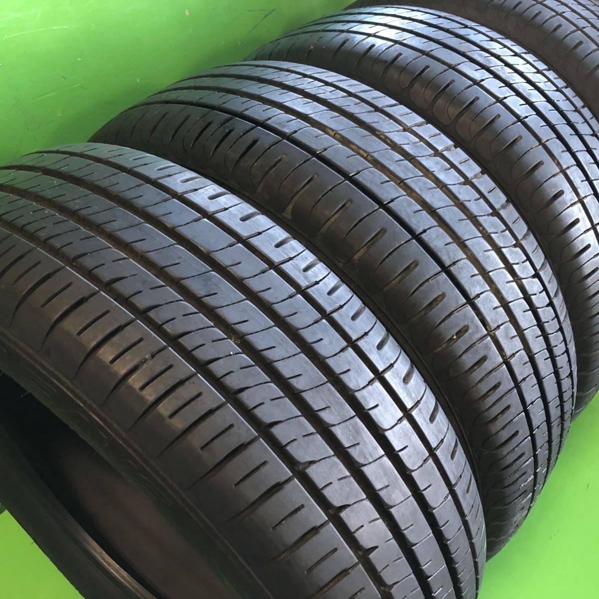 NT308 中古 DUNLOP ENASAVE EC204 ダンロップ エナセーブ 16インチ 2022年製 タイヤ 215/60R16 95H 4本 セット 【ヴェゼル/オデッセイ】_画像6