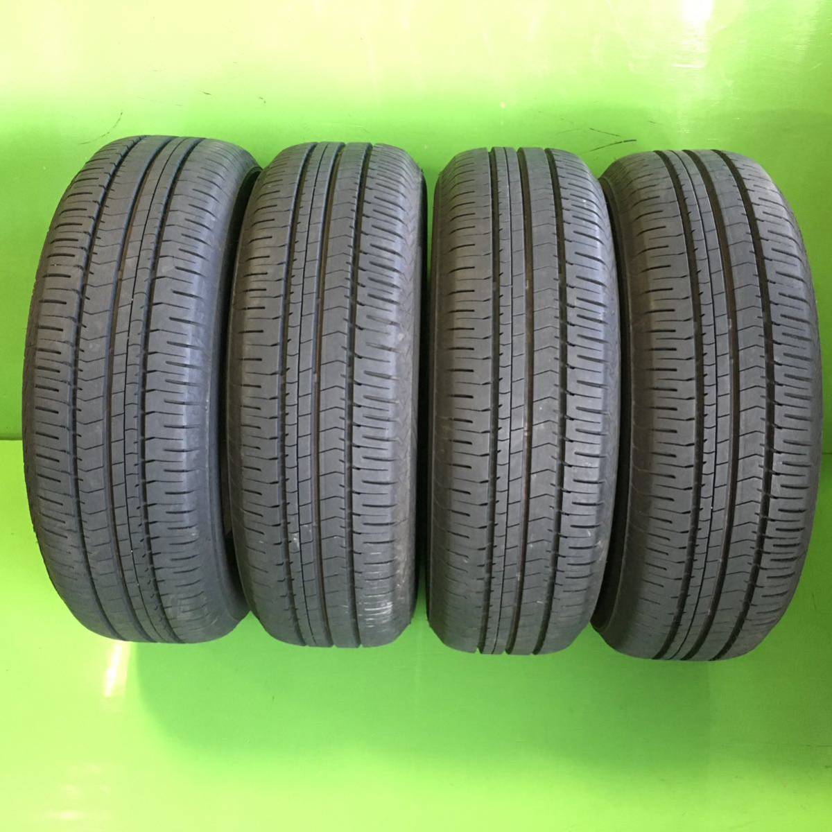 NT315 中古 BRIDGESTONE ECOPIA NH200 ブリヂストン エコピア 15インチ 2022年製 タイヤ 195/65R15 91H 4本 セット 【ヴォクシー/セレナ】_画像1