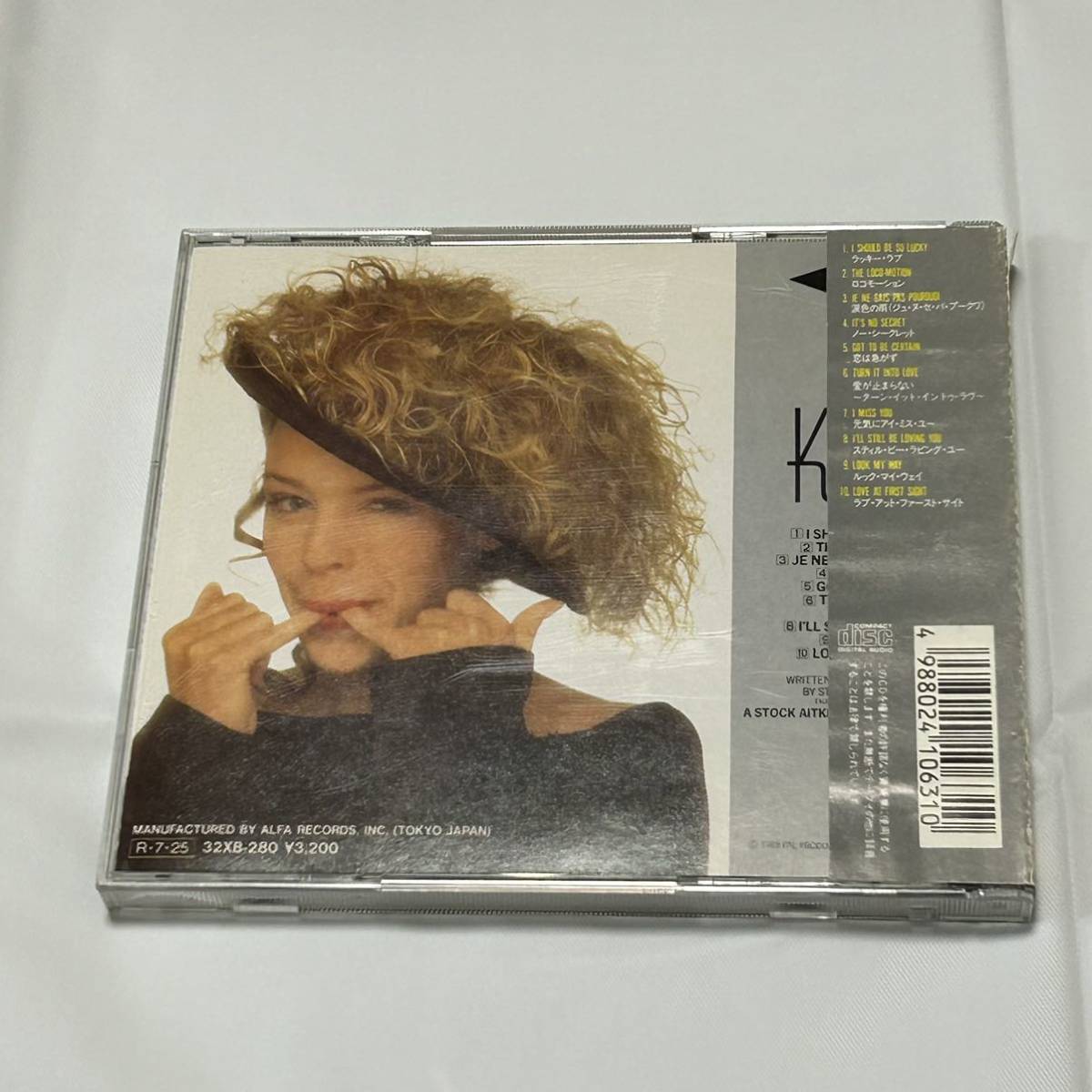 ●O499●CD KYLIE MINOGUE カイリー・ミノーグ ラッキーラブ ストック・エイトケン・ウォーターマン 32XB-280_画像2