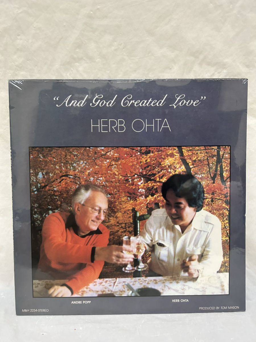◎O015◎LP レコード 未開封/Herb Ohta/And God Created Love/US盤_画像1