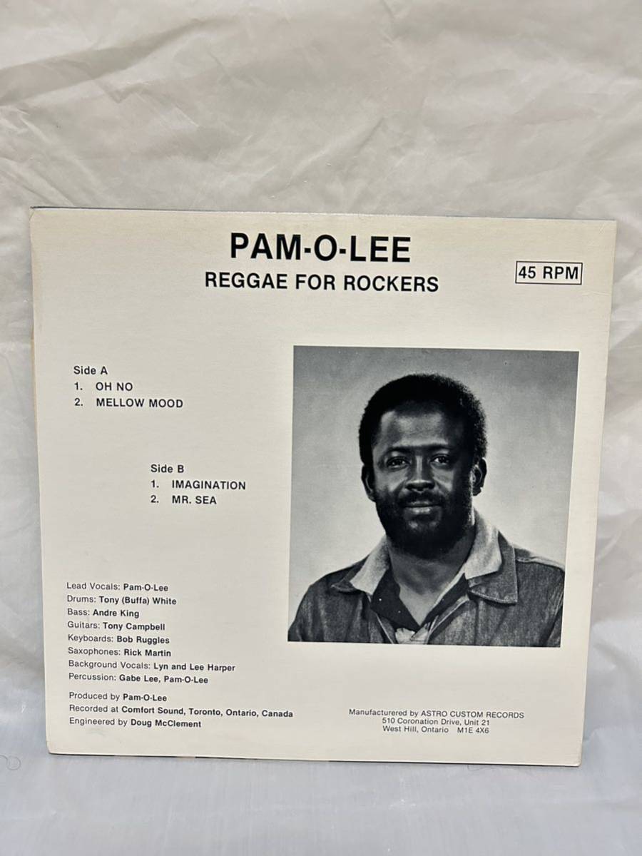 ◎O251◎LP レコード Pam-O-Lee/Reggae For Rockers/カナダ盤_画像2