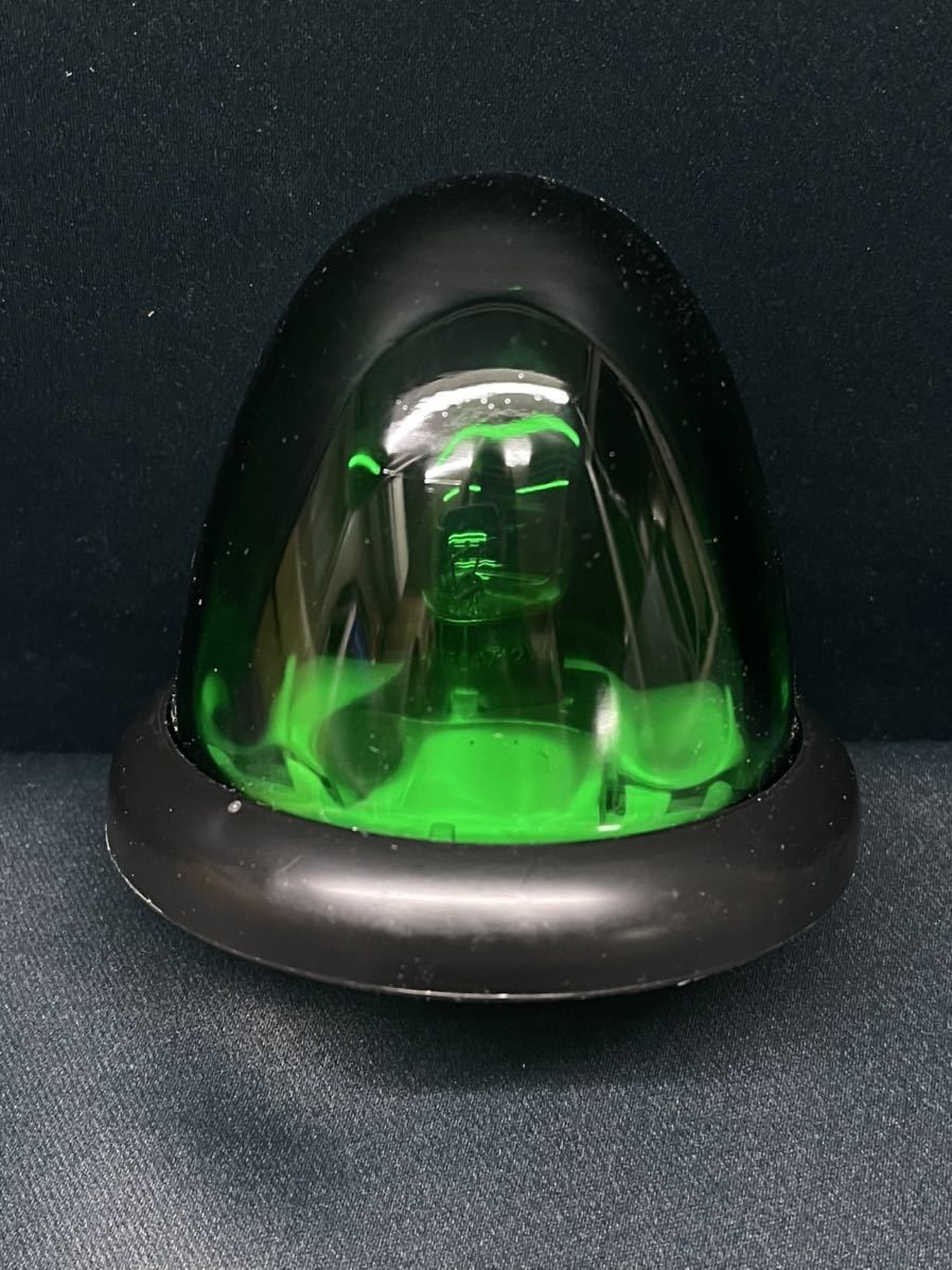 YT-454 　20個 グリーン　緑 Ｐトップマーカーランプ 樹脂レンズ プラ 電球式 24V レトロ デコトラ アート ヤック トラックショップASC_画像2