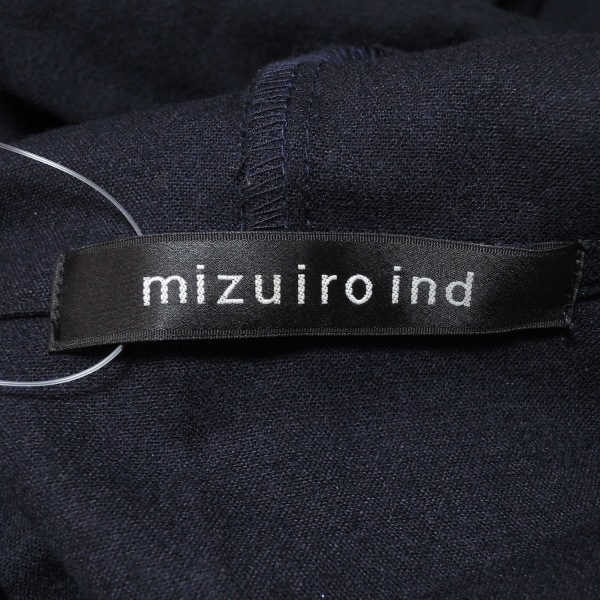 ミズイロインド mizuiro ind - ダークネイビー レディース 長袖/春/秋 美品 コート_画像3