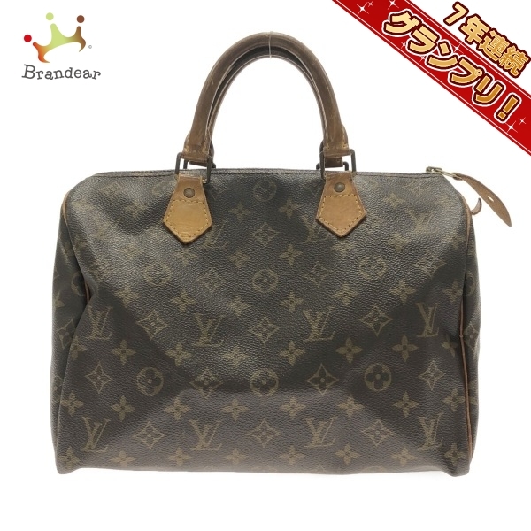 ルイヴィトン LOUIS VUITTON ハンドバッグ M41526 スピーディ30 モノグラム・キャンバス SP0996 バッグ モノグラム