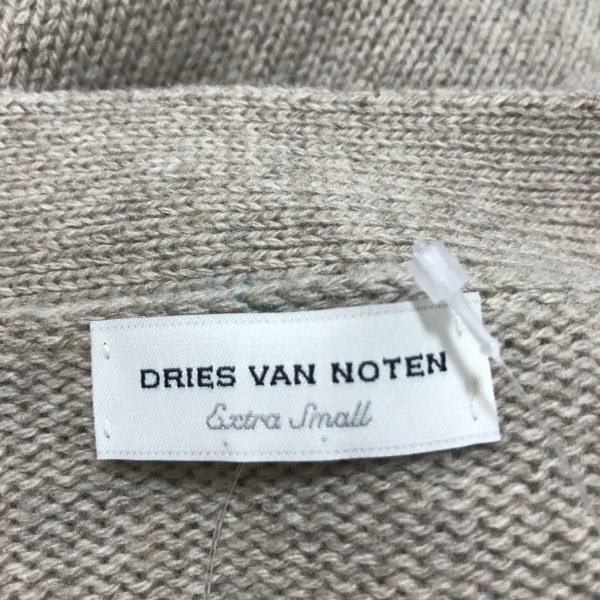 ドリスヴァンノッテン DRIES VAN NOTEN カーディガン - ライトブラウン×黒 レディース 長袖 トップス_画像3