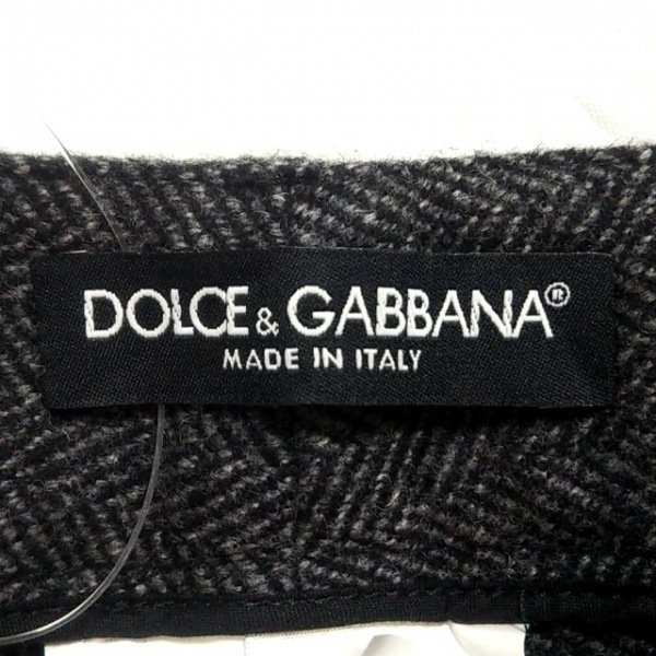 ドルチェアンドガッバーナ DOLCE&GABBANA パンツ サイズ38 S - 黒×白 レディース フルレングス ボトムス_画像3