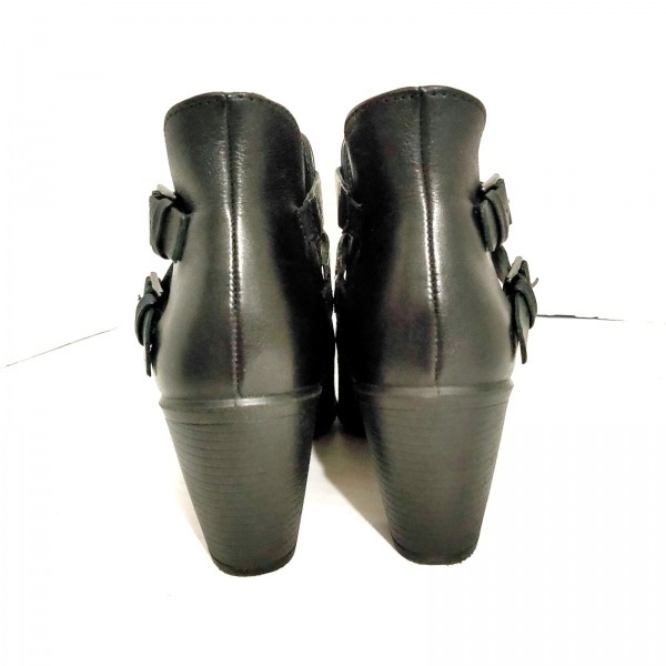 エコー ECCO ショートブーツ 37 - レザー 黒 レディース 美品 靴(23.5
