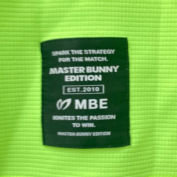 マスターバニーエディション MASTER BUNNY EDITION 半袖Tシャツ サイズ7 - ライトグリーン メンズ クルーネック 美品 トップス_画像3