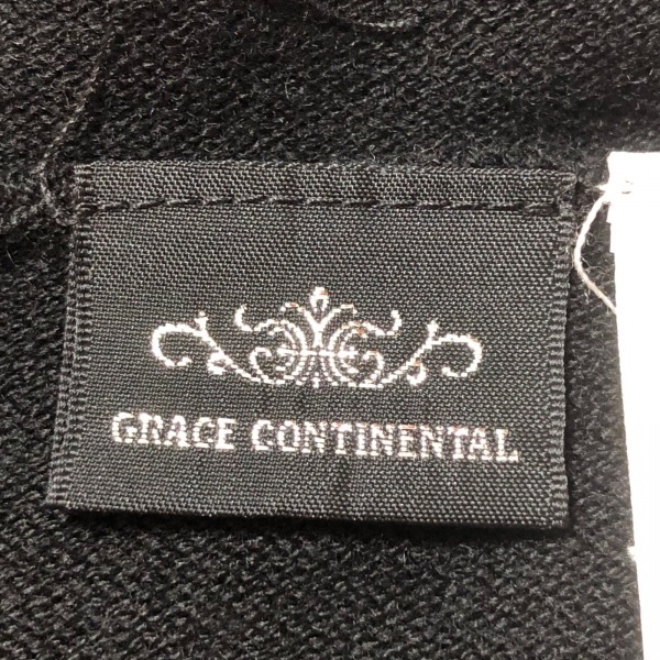 グレースコンチネンタル GRACE CONTINENTAL サイズ36 S - 黒 レディース 長袖/ロング/刺繍 ワンピース_画像3