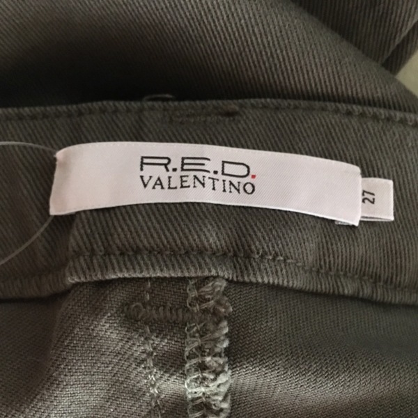 レッドバレンチノ RED VALENTINO パンツ サイズ27 M - ダークブラウン レディース フルレングス ボトムス_画像3