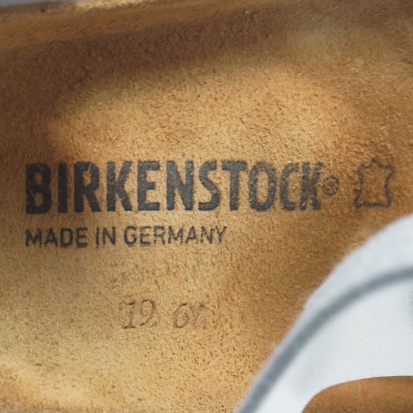 ビルケンシュトック BIRKEN STOCK サンダル 36 - 合皮 シルバー レディース 靴_画像5