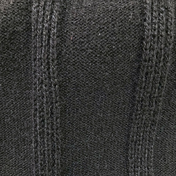 ハナエモリ HANAE MORI ノースリーブセーター サイズL - 黒×レッド×マルチ レディース トップス_画像7