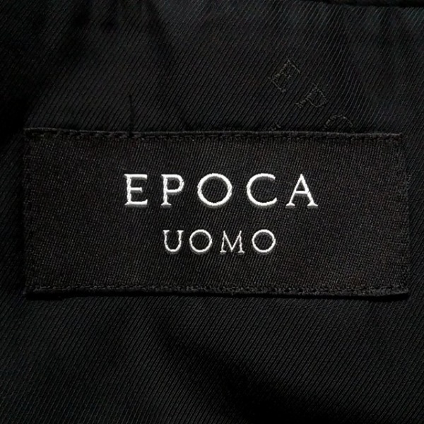 エポカ ウォモ EPOCA UOMO サイズ50 - ライトグレー×黒×グレー メンズ 長袖/ストライプ/肩パッド/秋/冬 ジャケット_画像3