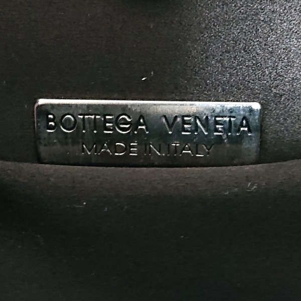 ボッテガヴェネタ BOTTEGA VENETA ハンドバッグ - サテン×ベロア ブラウン×ダークブラウン バッグ_画像8