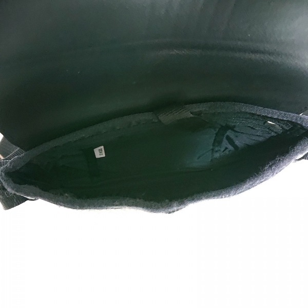 シール SEAL ショルダーバッグ - タイヤチューブ×エナメル（合皮） 黒×ライトブルー バッグ_画像7