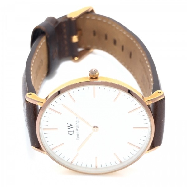 Daniel Wellington(ダニエルウェリントン) 腕時計 - B36R7 レディース 白_画像2