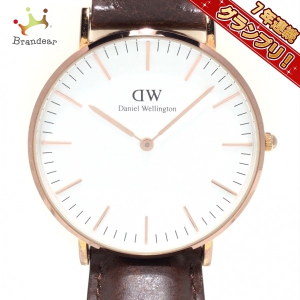 Daniel Wellington(ダニエルウェリントン) 腕時計 - B36R7 レディース 白_画像1