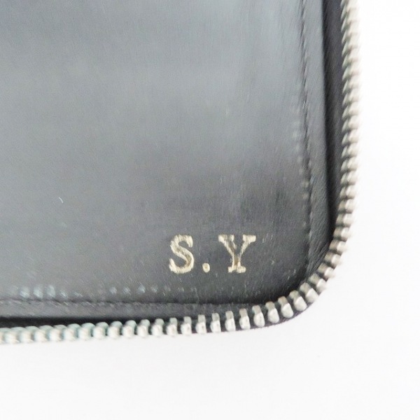 ルイヴィトン LOUIS VUITTON 長財布 N41631 ジッピーオーガナイザー ダミエコバルト マルチ アメリカズカップ/イニシャル刻印 CA1196 財布_画像7