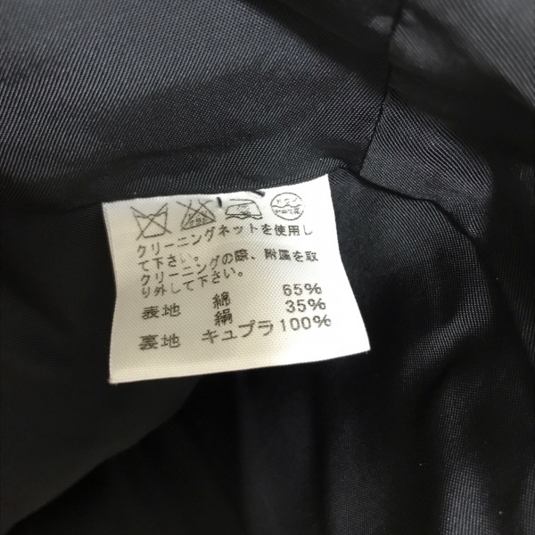 イッセイミヤケ ISSEYMIYAKE トレンチコート サイズ1 S - 黒 レディース 長袖/春/秋 コート_画像4