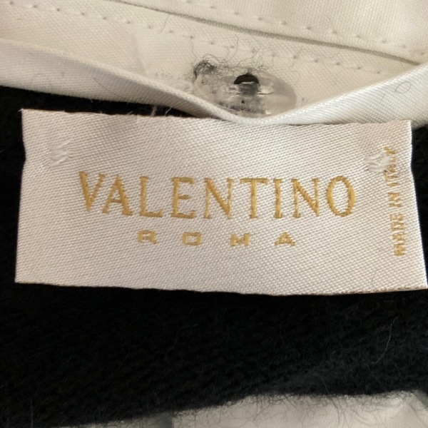 バレンチノローマ VALENTINO ROMA 長袖セーター サイズ36 S 黒 レディース 袖、襟取り外し可 トップス_画像3
