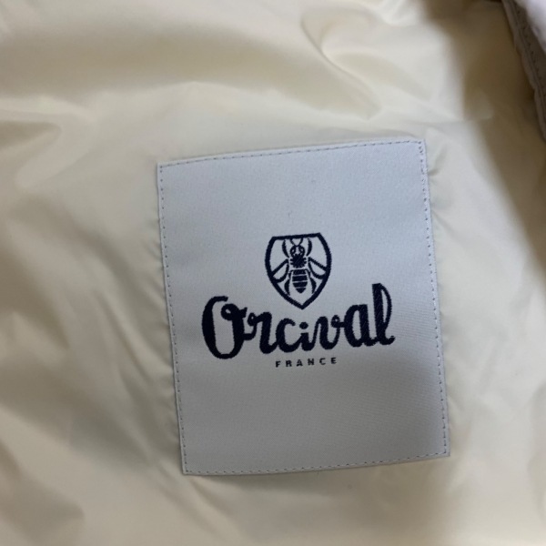 オーシバル ORCIVAL ダウンジャケット サイズ1 S - ライトベージュ レディース 長袖/冬 美品 ジャケット_画像3