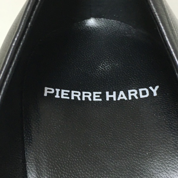 ピエールアルディ PIERRE HARDY パンプス 35 1/2 - レザー 黒 レディース オープントゥ/ウェッジソール 靴_画像5