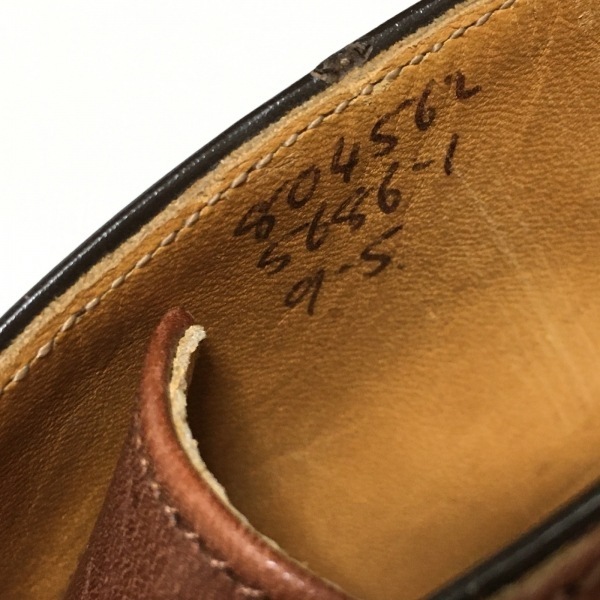 トリッカーズ Tricker's ショートブーツ 9 - レザー ブラウン メンズ 靴_画像6