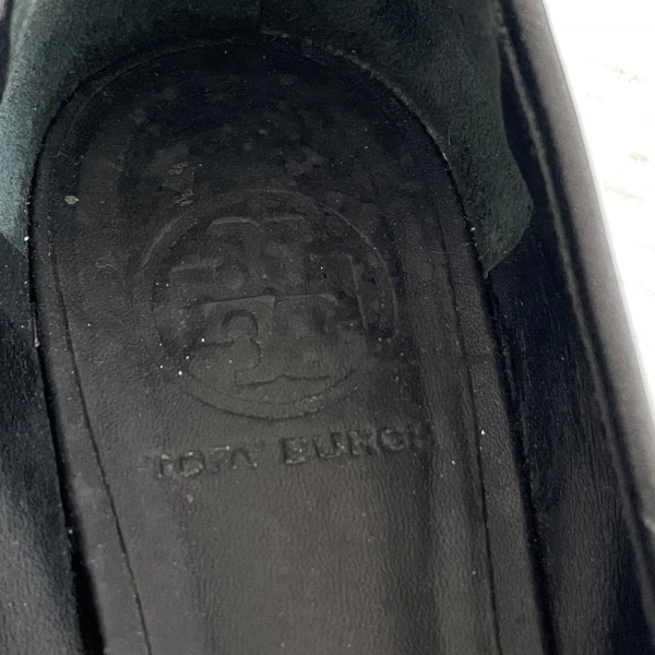トリーバーチ TORY BURCH フラットシューズ 8 1/2M - エナメル（レザー） 黒 レディース 靴_画像5