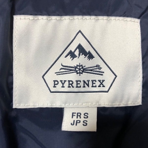 ピレネックス PYRENEX ダウンジャケット サイズS - ネイビー メンズ 長袖/冬 ジャケット_画像3