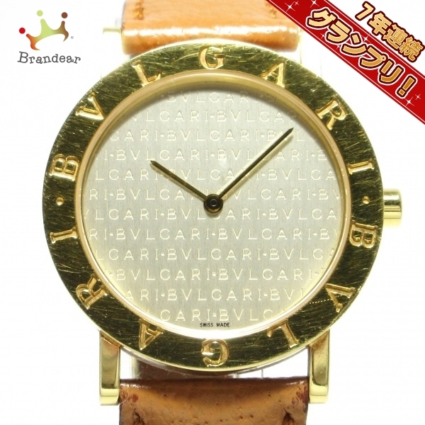 BVLGARI(ブルガリ) 腕時計 ブルガリブルガリ BB33 GL/6 メンズ K18YG K18YG