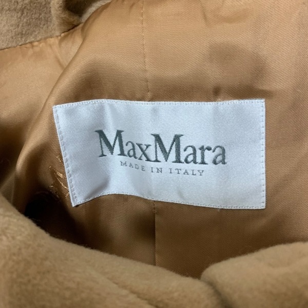 マックスマーラ Max Mara サイズ40 M - ライトブラウン レディース 長袖/冬 コート_画像3