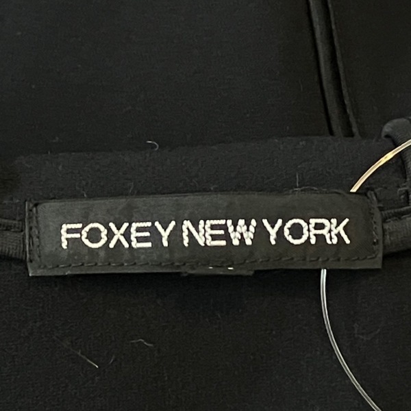 フォクシーニューヨーク FOXEY NEW YORK サイズ38 M - 黒 レディース 長袖/ダブル/春/秋 ジャケット_画像3