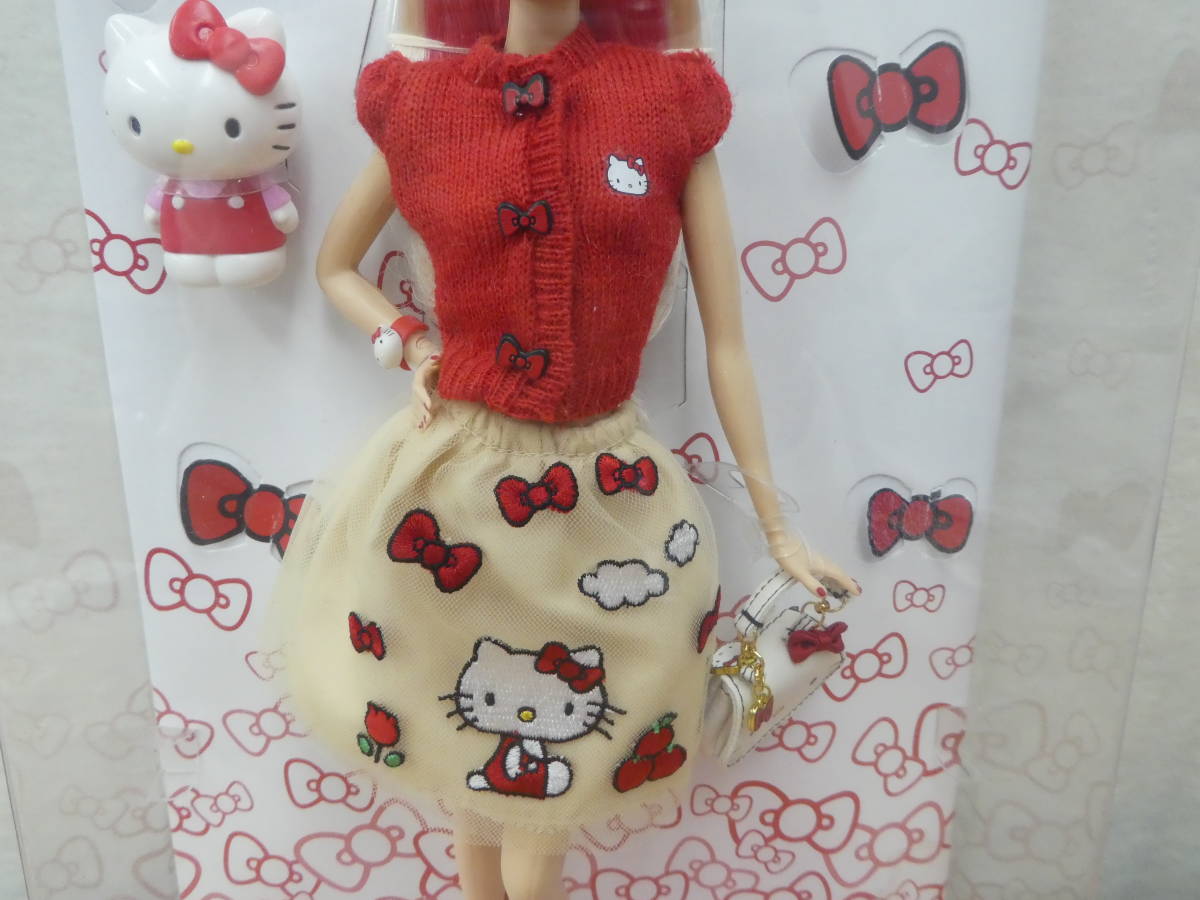 ☆ バービー ハローキティ Barbie Hello Kitty DWF58 人形 未開封 保管品 1円スタート ☆_画像5