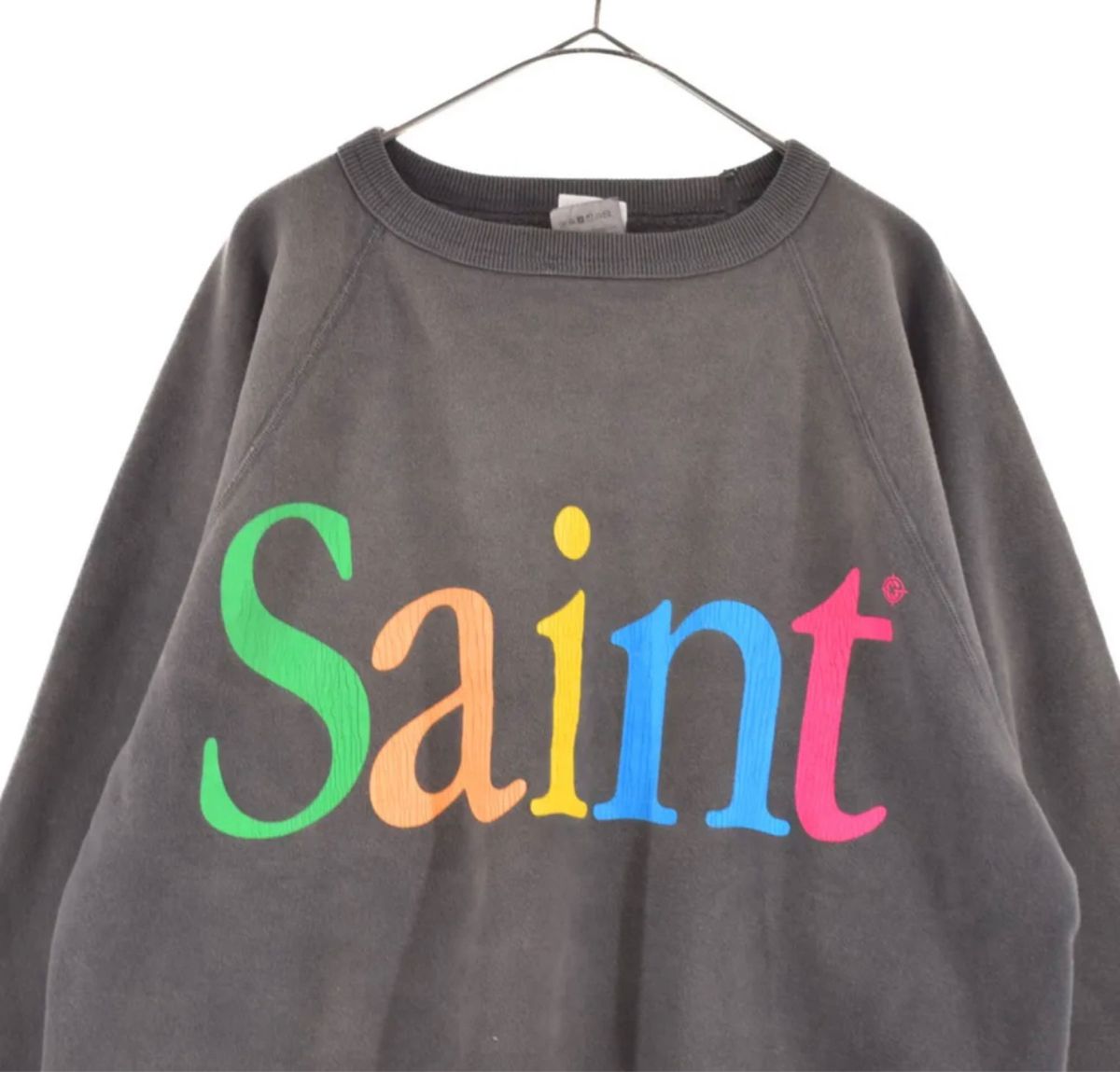 セントマイケル SAINT MICHAEL 22AW レインボーロゴスウェット セントマイケル SAINT MICHAEL 22AW レインボーロゴスウェット