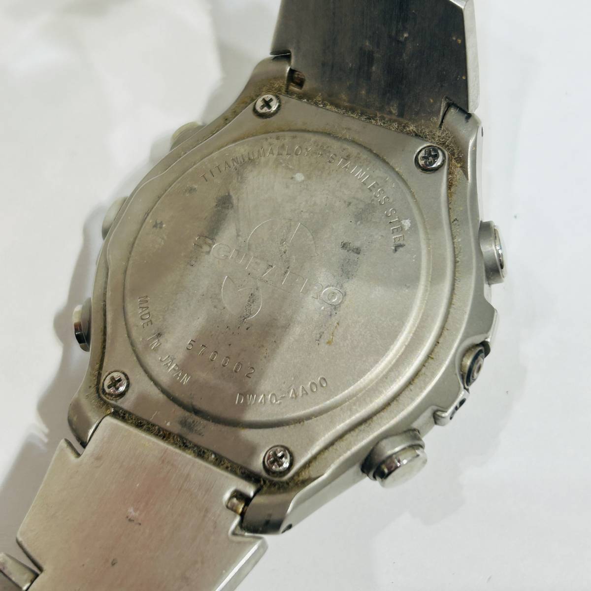 【SCUBAPRO/スキューバプロ】デジタル クオーツ DW40-4A00 腕時計★_画像2