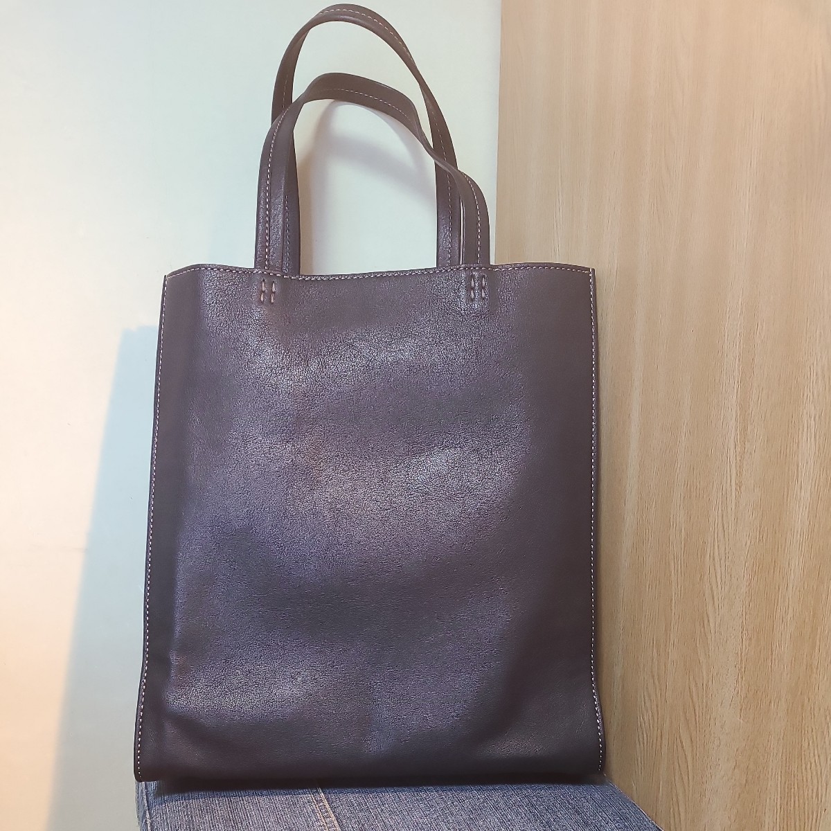 限定 土屋鞄 Leather Btote bag レザー トートバッグ_画像3