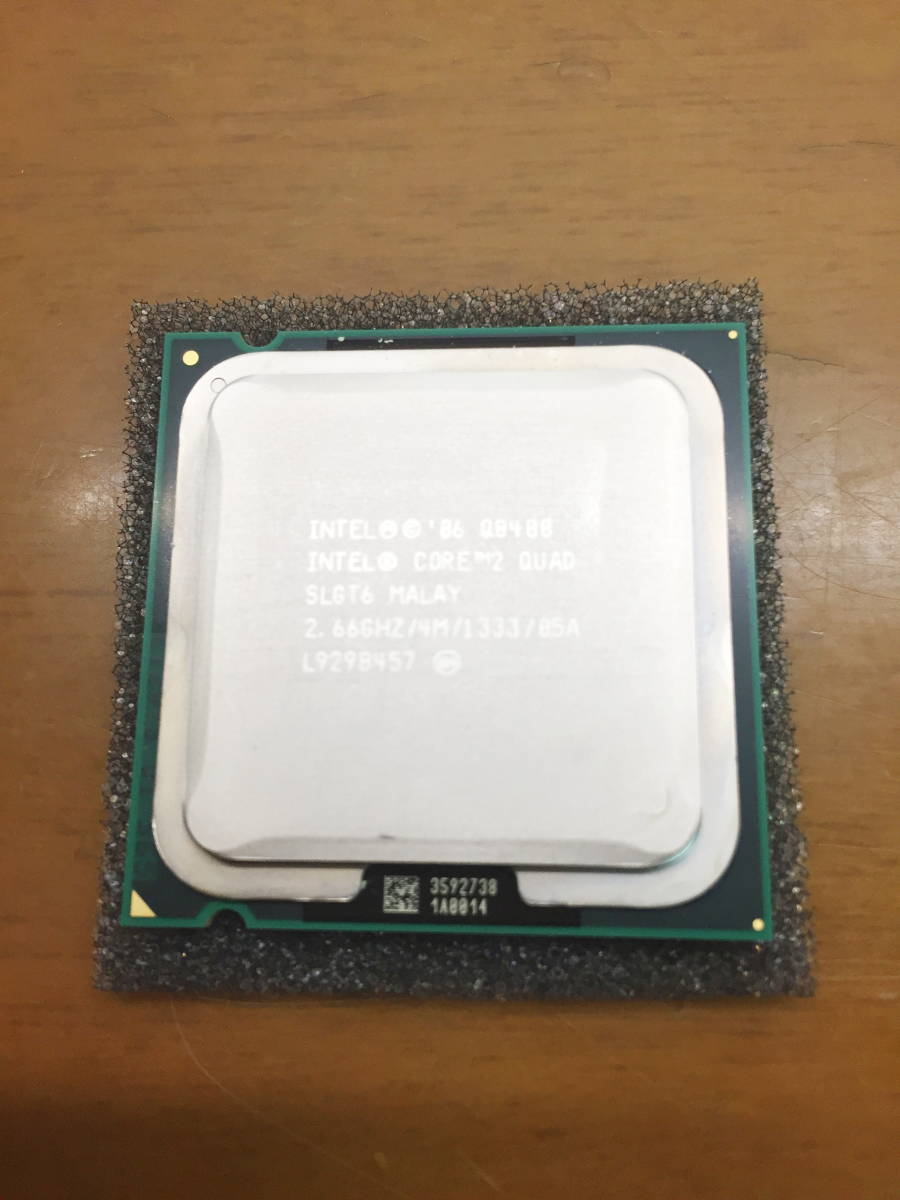 ☆　Intel Core 2 Quad　Q8400 　2.66GHz/動作確認済/1個 　☆_画像1