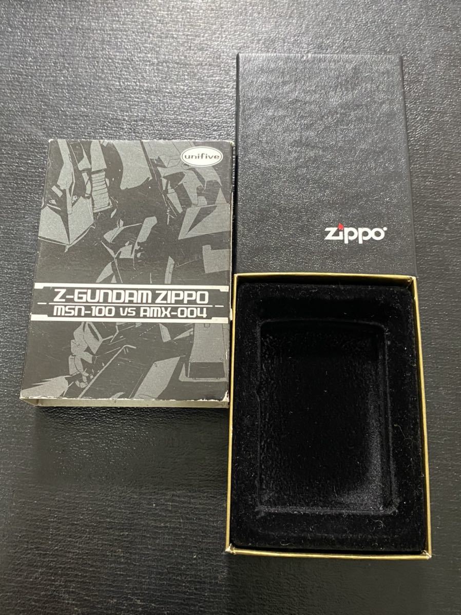 zippo 百式 ゴールド 限定品 GOLD 希少モデル 2003年製 A.E.U.G ガンダム シリアルナンバー NO.1655/2000 専用ケース 保証書付き