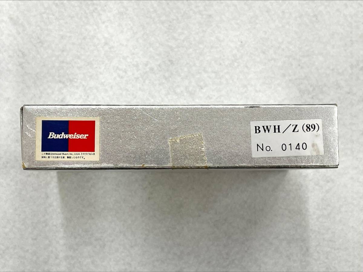 #6285F ZIPPO ジッポ Budweiser LIMITED EDITION バドワイザー No. 0140 限定品 /ライター 着火未確認 喫煙グッズ_画像9