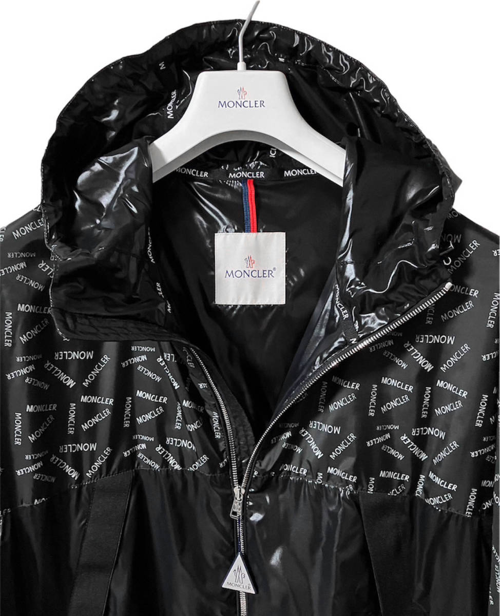 正規品 MONCLER GIDAYU モンクレール ナイロン ジャケット ブラック サイズ6*パーカー ベスト ライト ウインドブレーカー ダウン コートの画像3