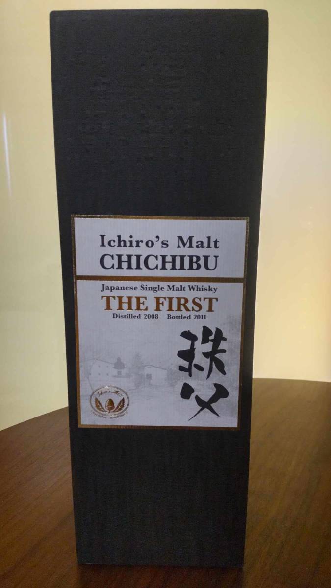 初版 Ichiro\'s Malt CHICHIBU THE FIRST 2008-2011 イチローズモルト 秩父 ザ・ファースト モルトウイスキー 61.8% 700ml 専用箱付